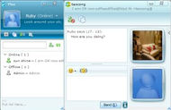 FleaIM - Ajax Chat Php & Asp Script screenshot